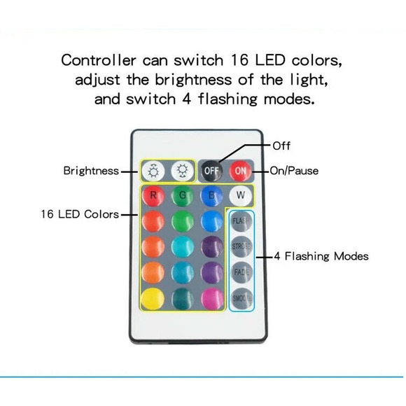 Moon Lamp Night Light Galaxy Lamp 5.9 Inch 16 Colors LED, Wood Stand, Remote - Picture 14 of 16